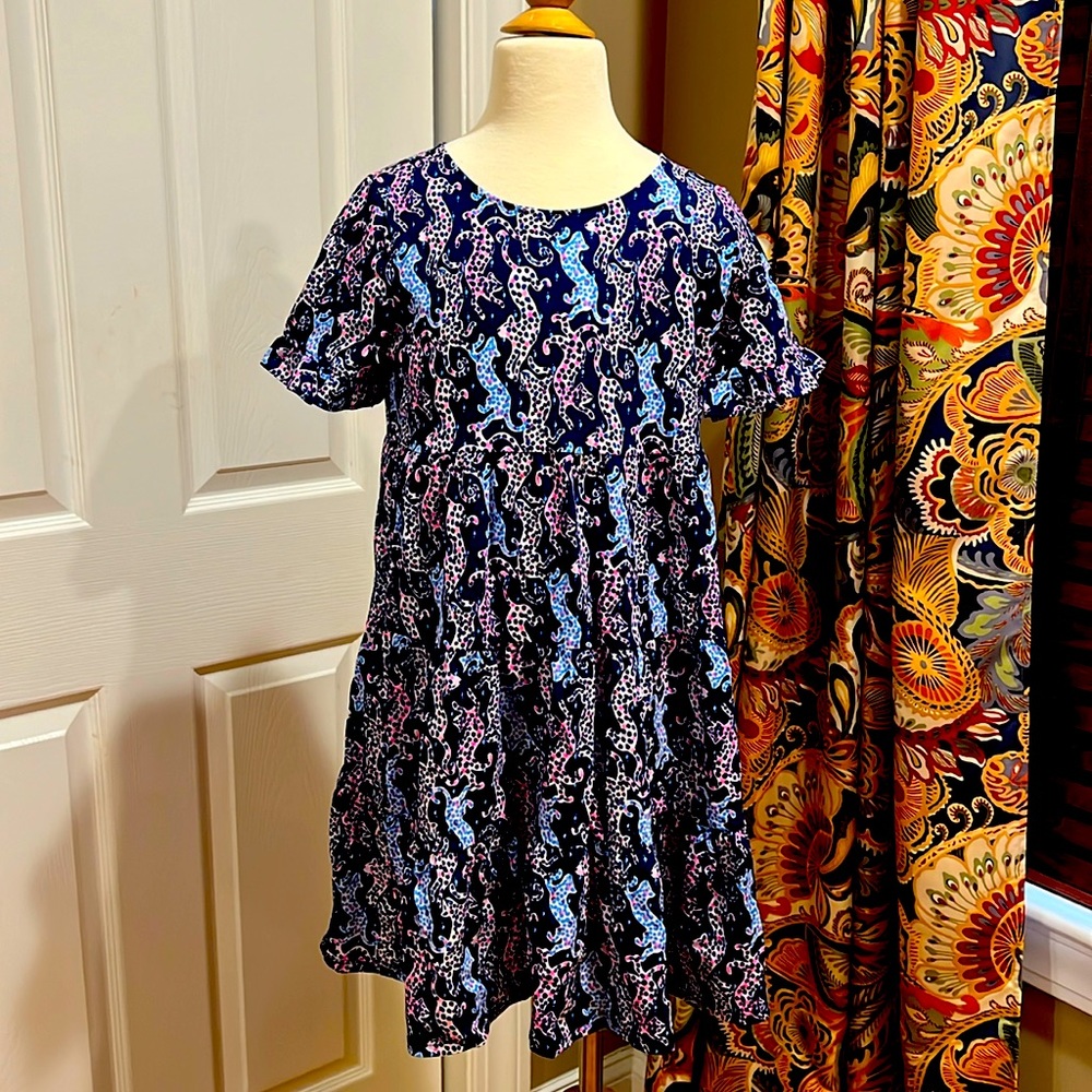 Lily Pulitzer NWOT tiered cotton dress size 8-10